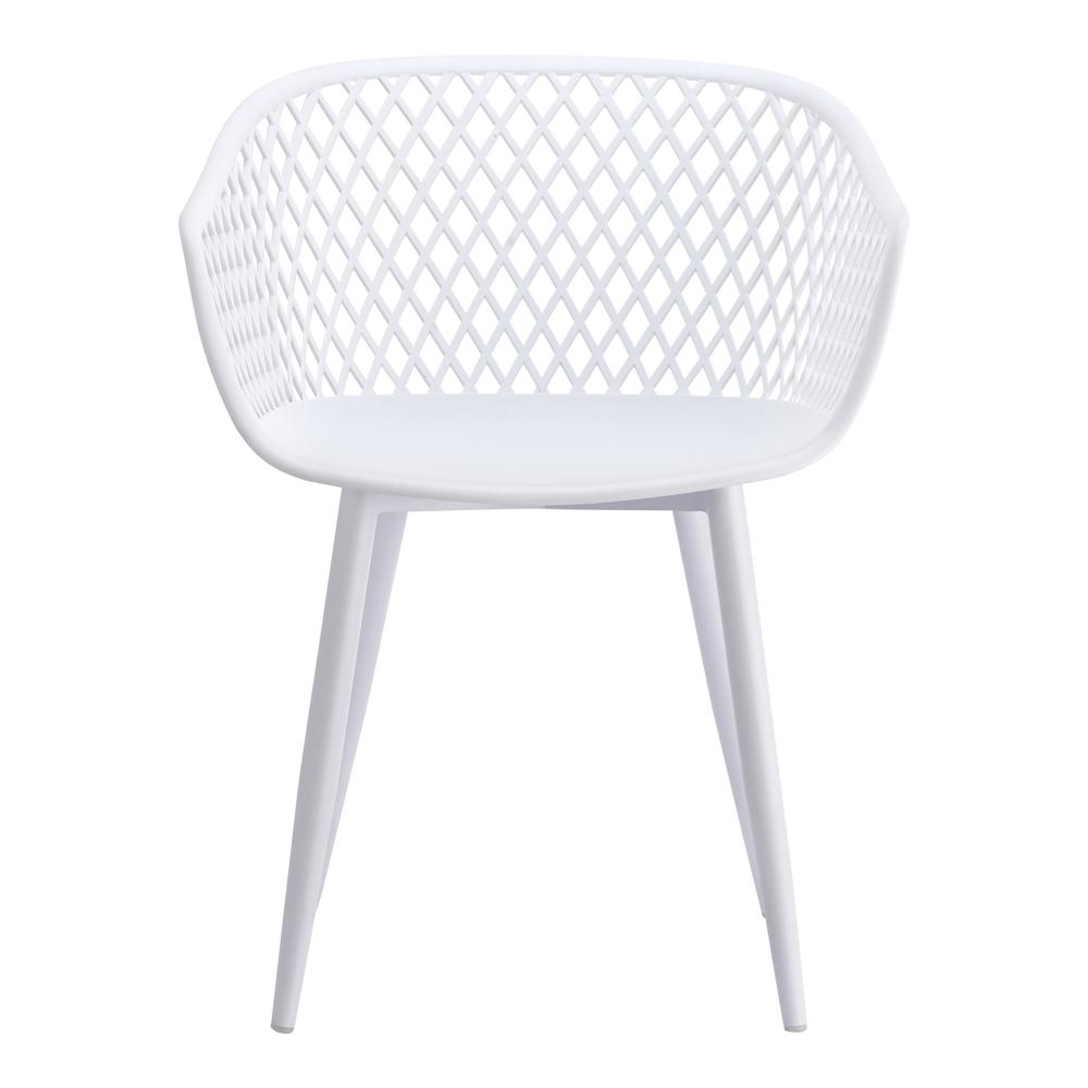 Piazza Outdoor Chair White-Set Of Two. Picture 1
