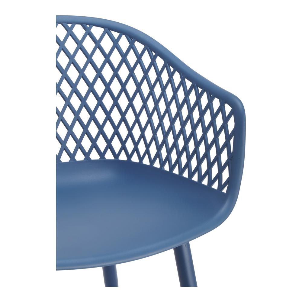 Piazza Outdoor Chair Blue-Set Of Two. Picture 8
