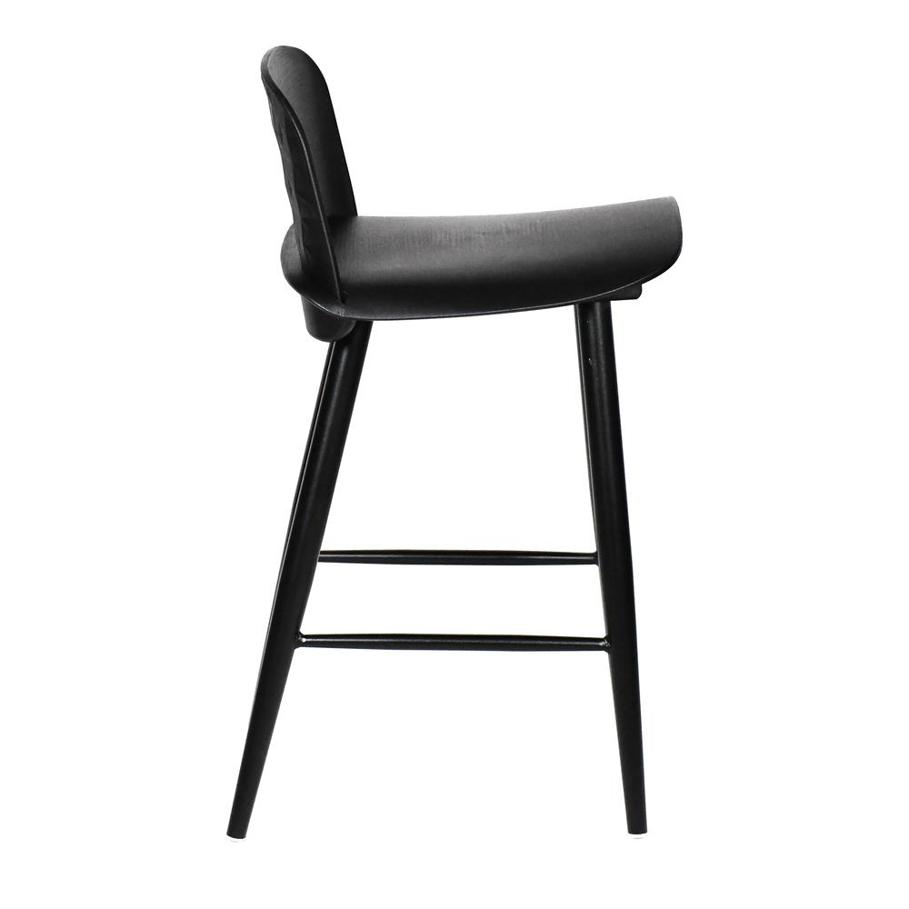 Looey Counter Stool Black-Set Of Two. Picture 6