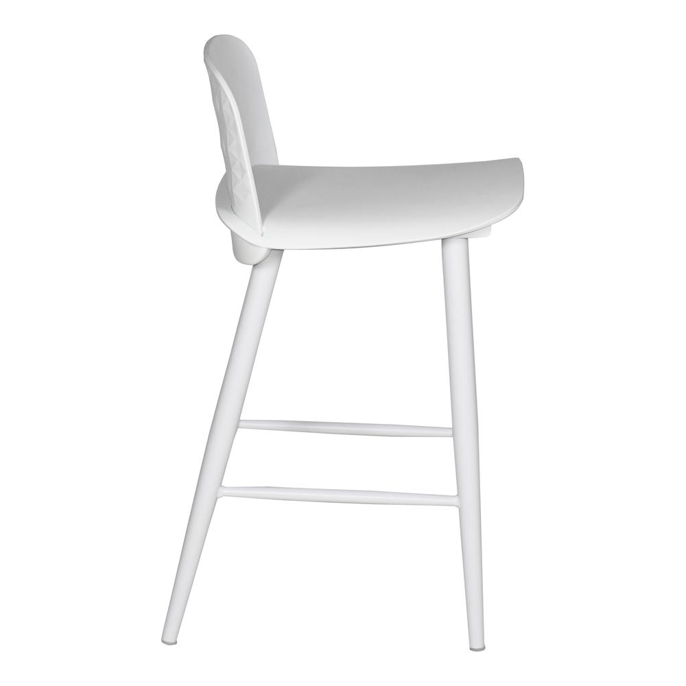 Looey Counter Stool White-Set Of Two. Picture 6