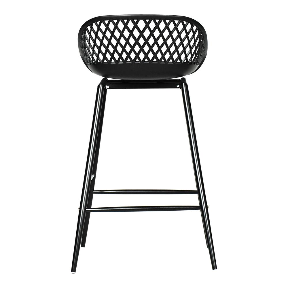 PIAZZA OUTDOOR COUNTER STOOL BLACK. Picture 4