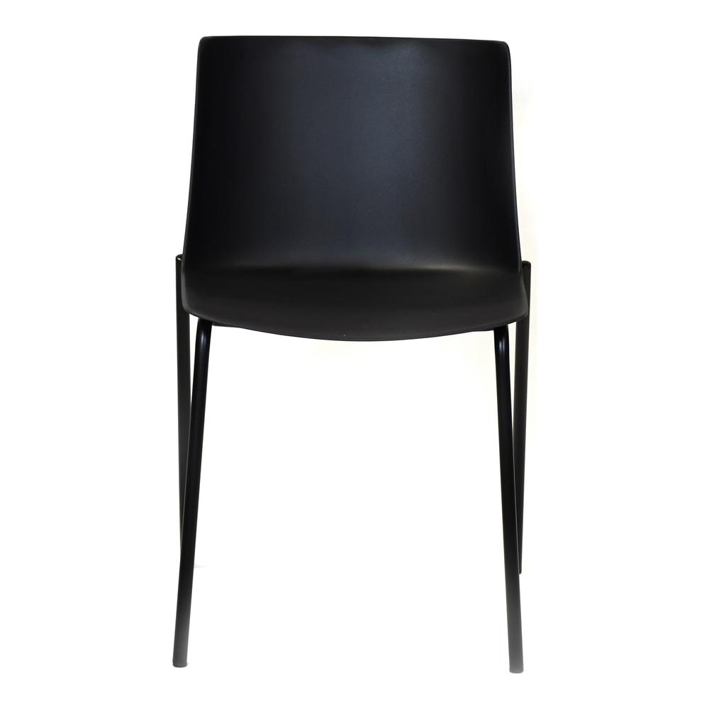 Silla Outdoor Dining Chair Black-Set Of Two. Picture 3