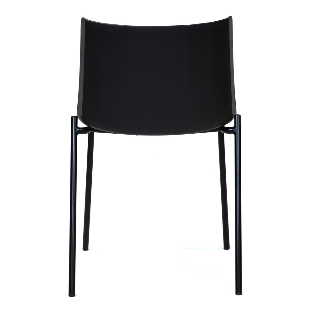 Silla Outdoor Dining Chair Black-Set Of Two. Picture 6