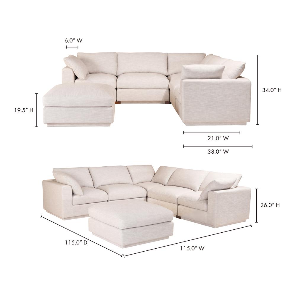 Justin Modular Sectional. Picture 8