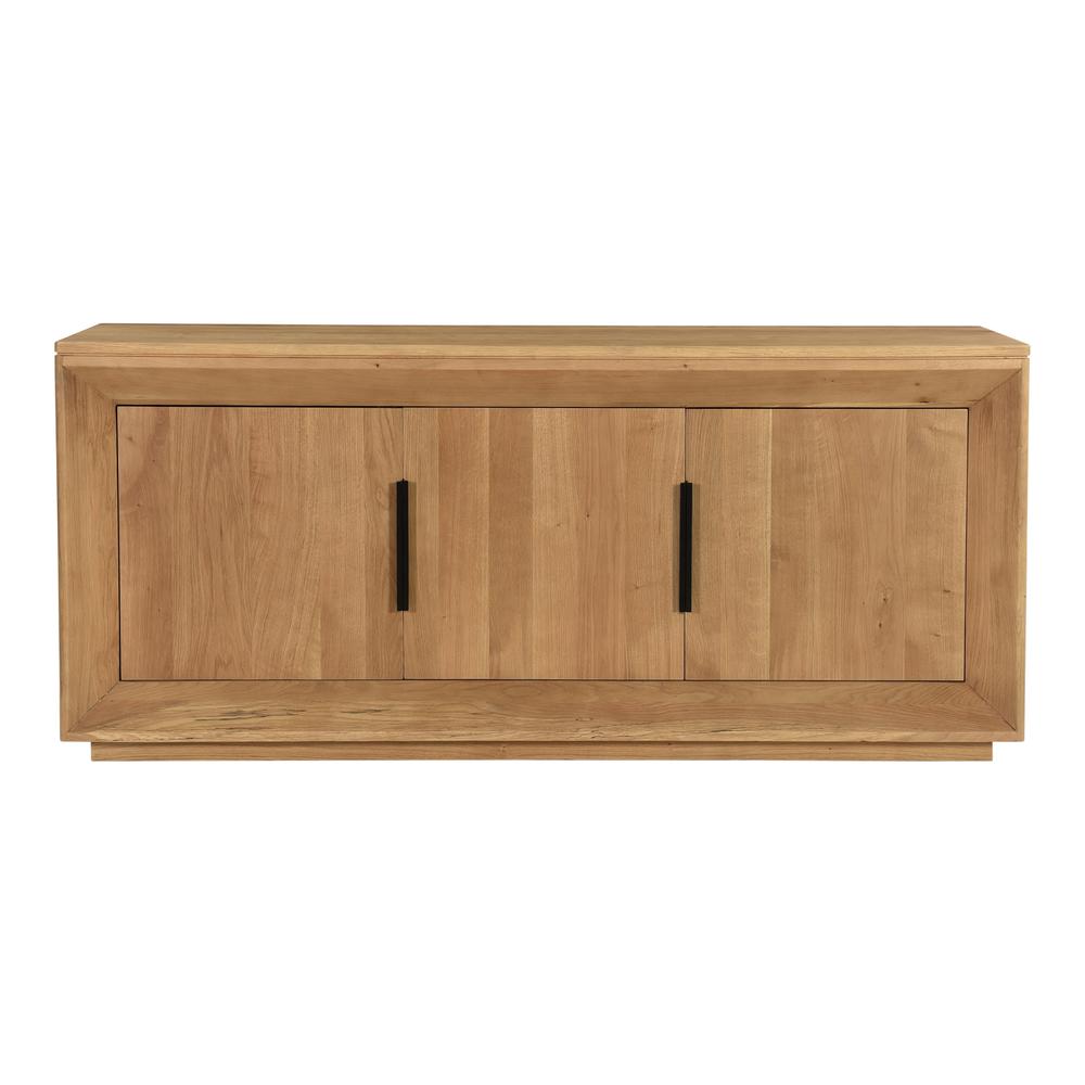 Angle Large Oak Sideboard. Picture 1