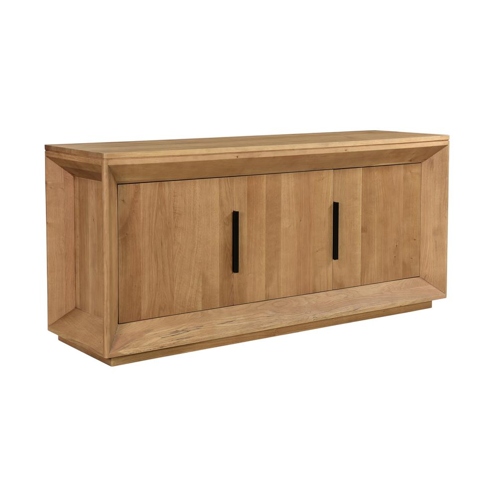 Angle Large Oak Sideboard. Picture 2