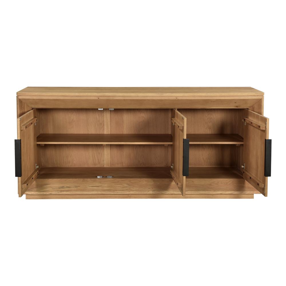 Angle Large Oak Sideboard. Picture 5