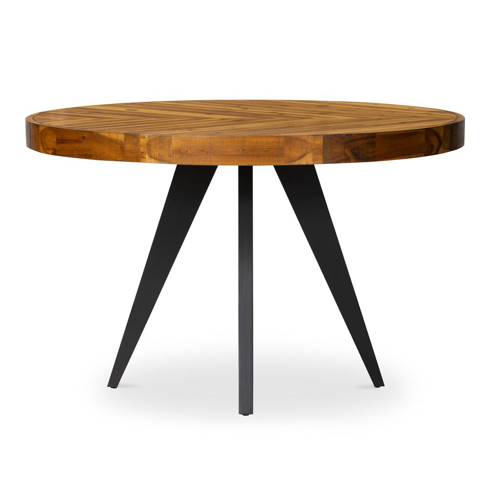 Parq Round Dining Table Amber. Picture 1
