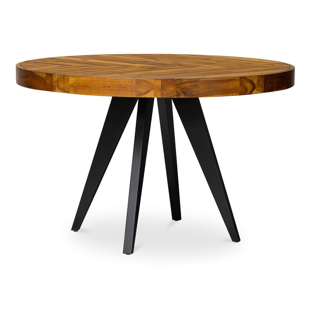Parq Round Dining Table Amber. Picture 2