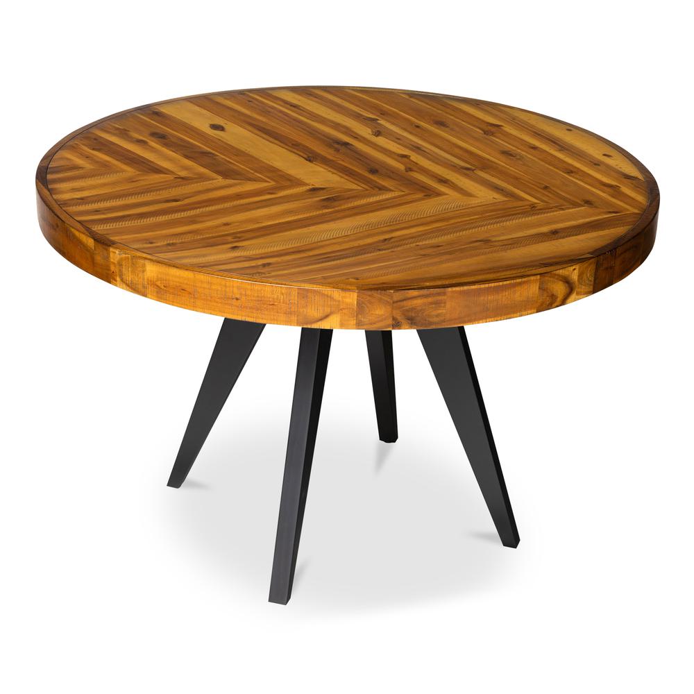 Parq Round Dining Table Amber. Picture 3