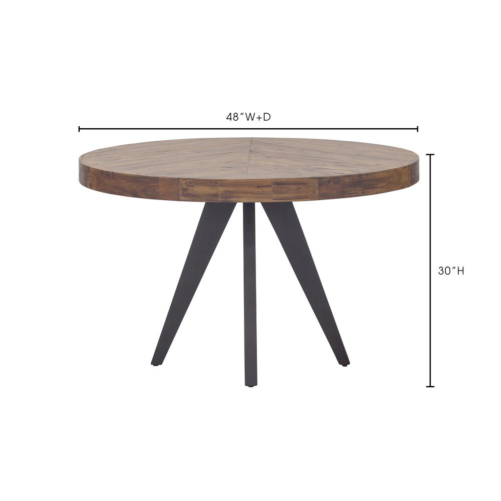 Parq Round Dining Table Amber. Picture 15
