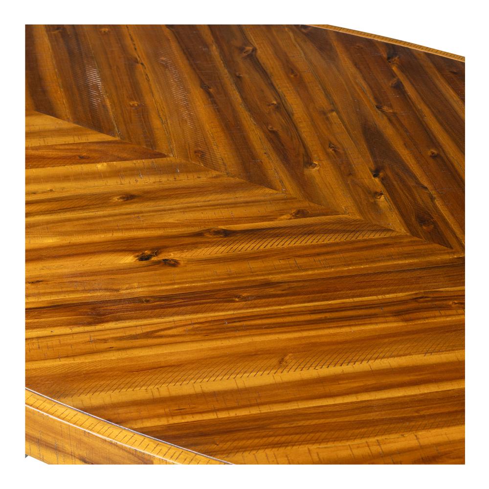 Parq Oval Dining Table Amber. Picture 9