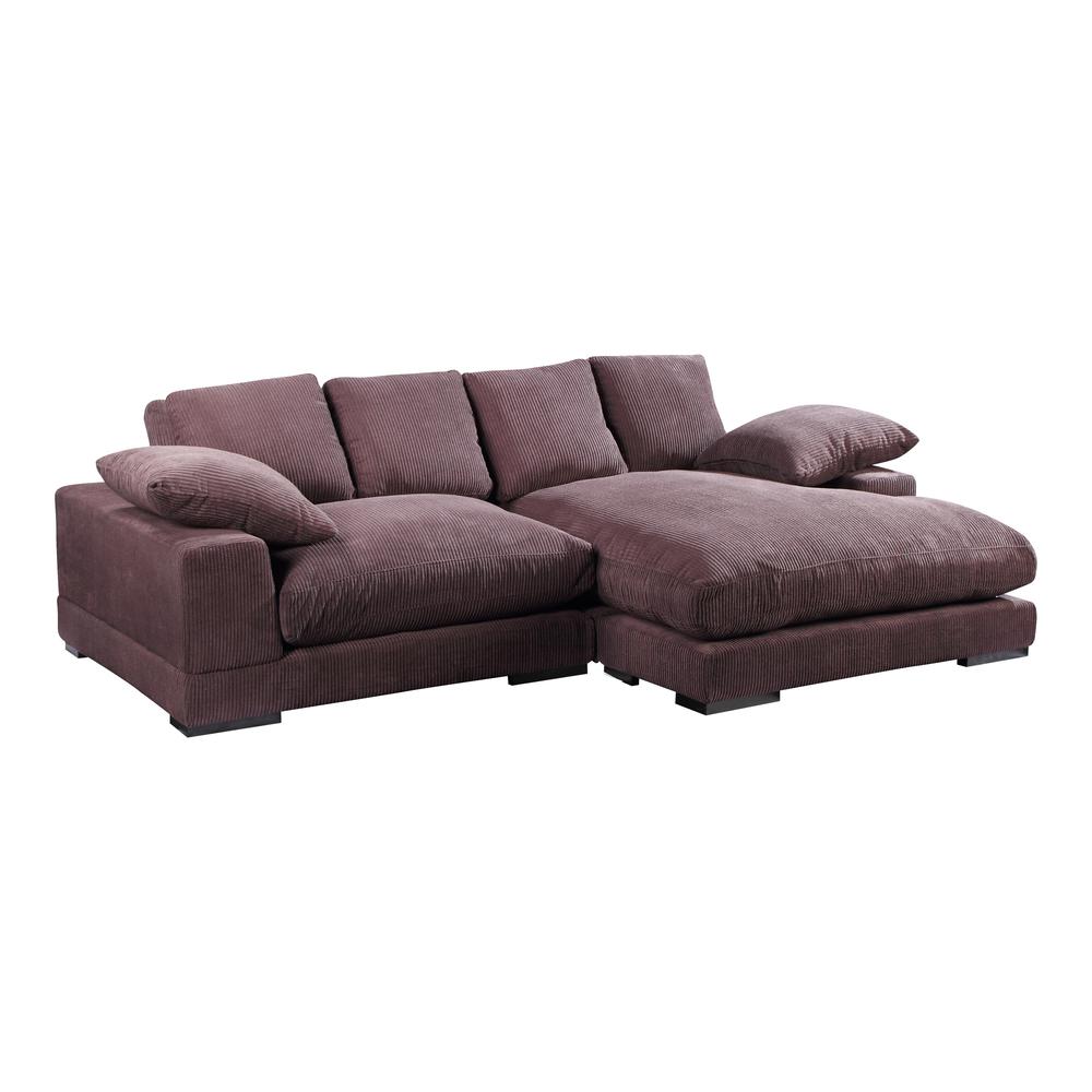 Plunge Sectional Dark Brown. Picture 4