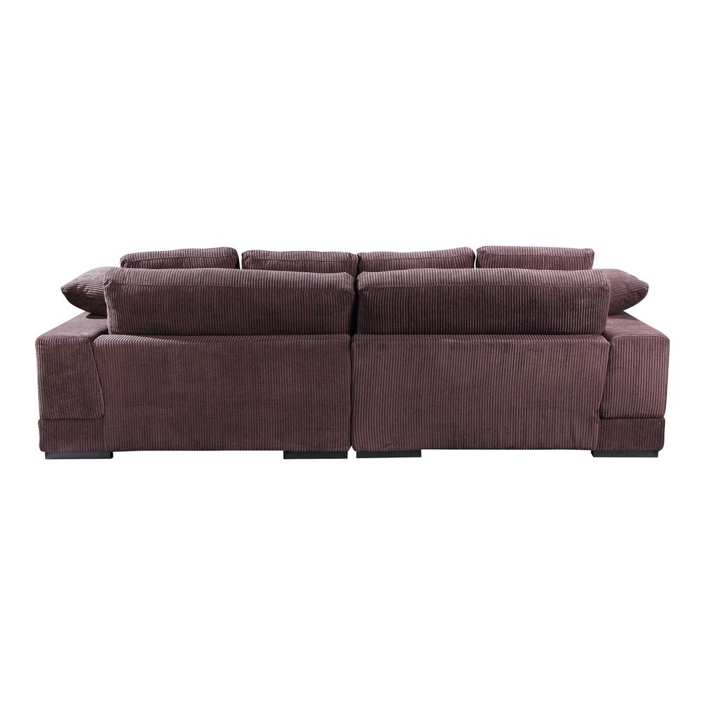 Plunge Sectional Dark Brown. Picture 3