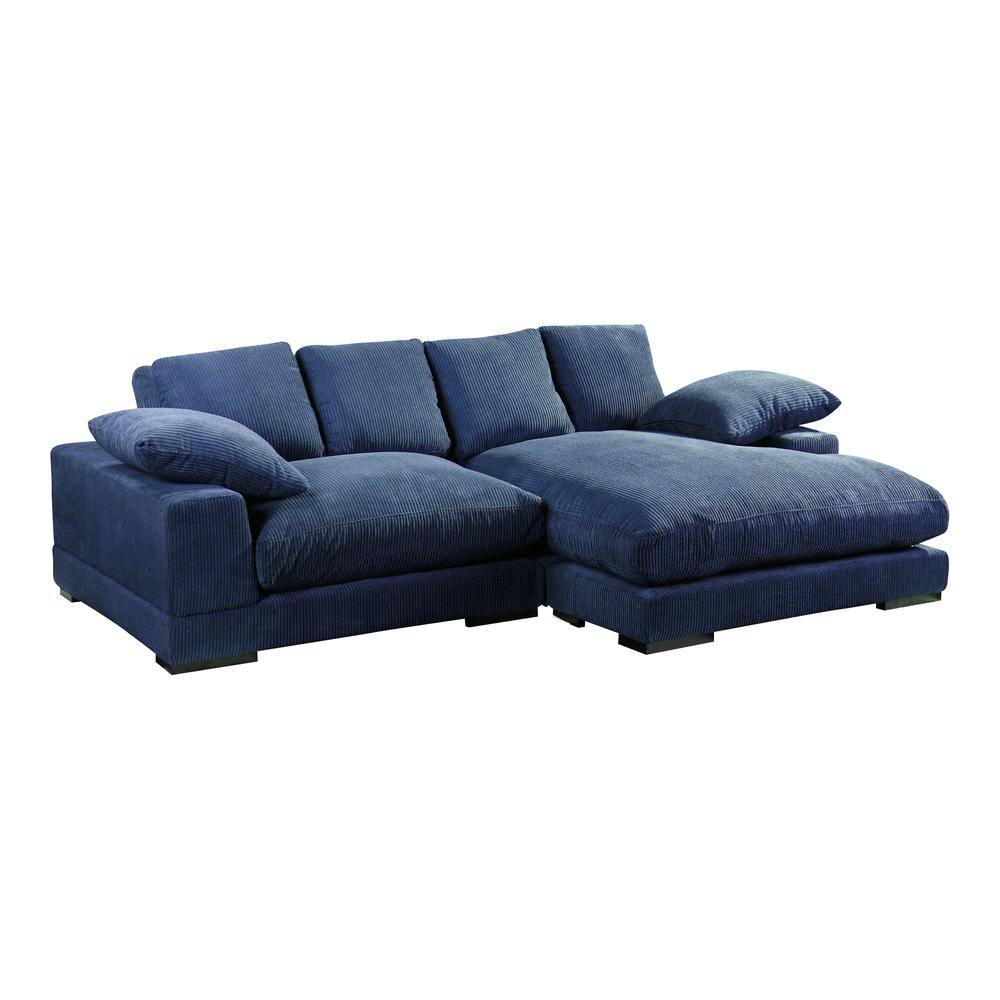 Plunge Sectional Navy. Picture 5