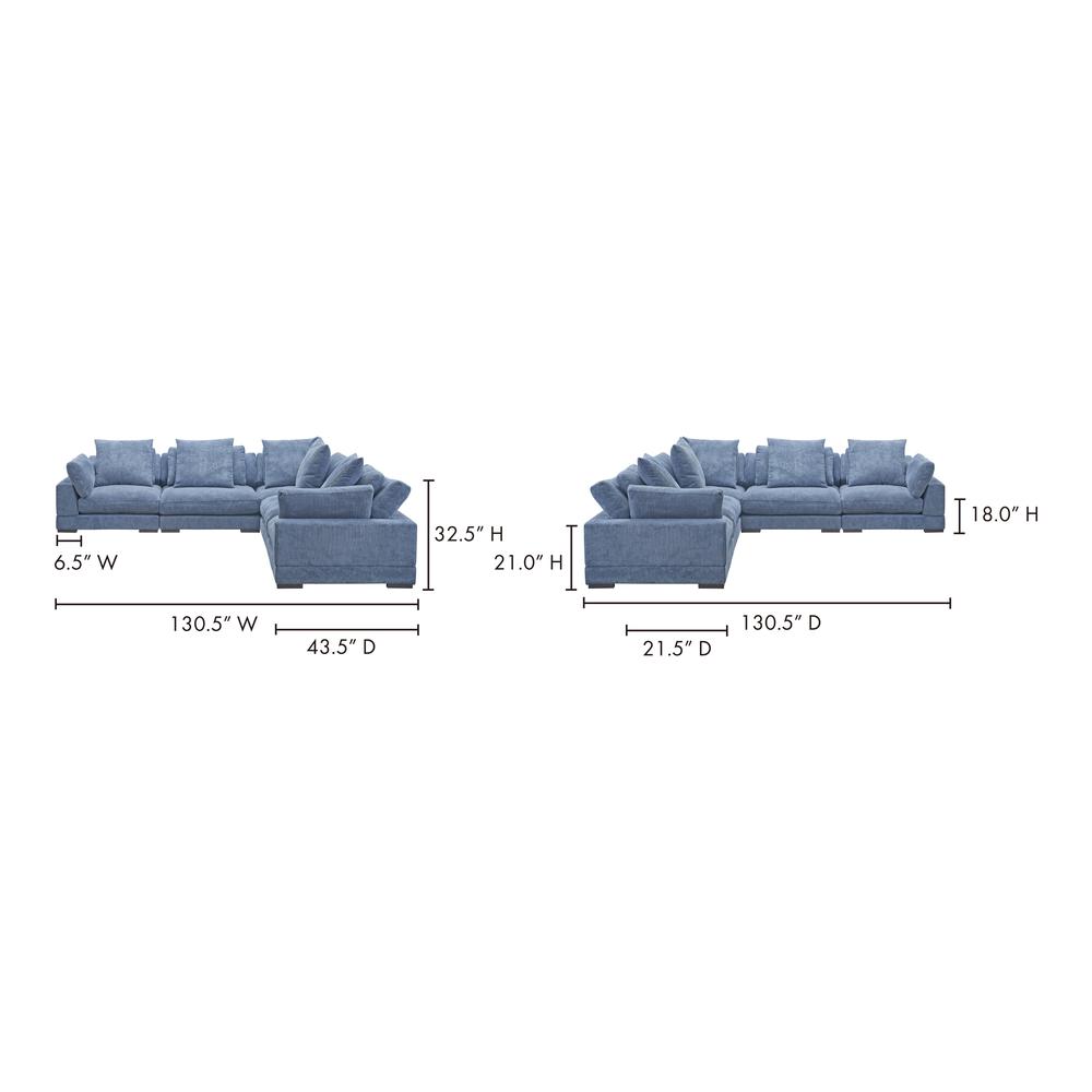 Tumble Classic L Modular Sectional. Picture 7