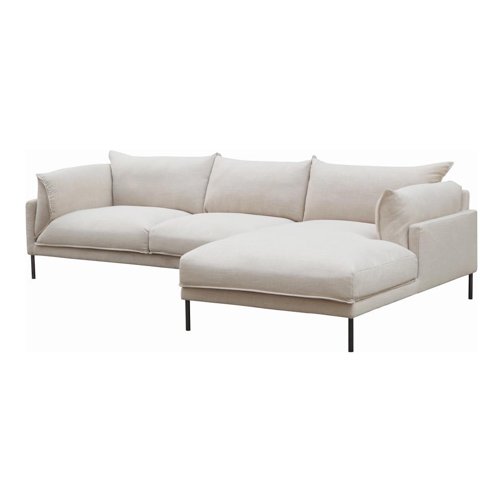 Jamara Sectional Right Light Grey. The main picture.