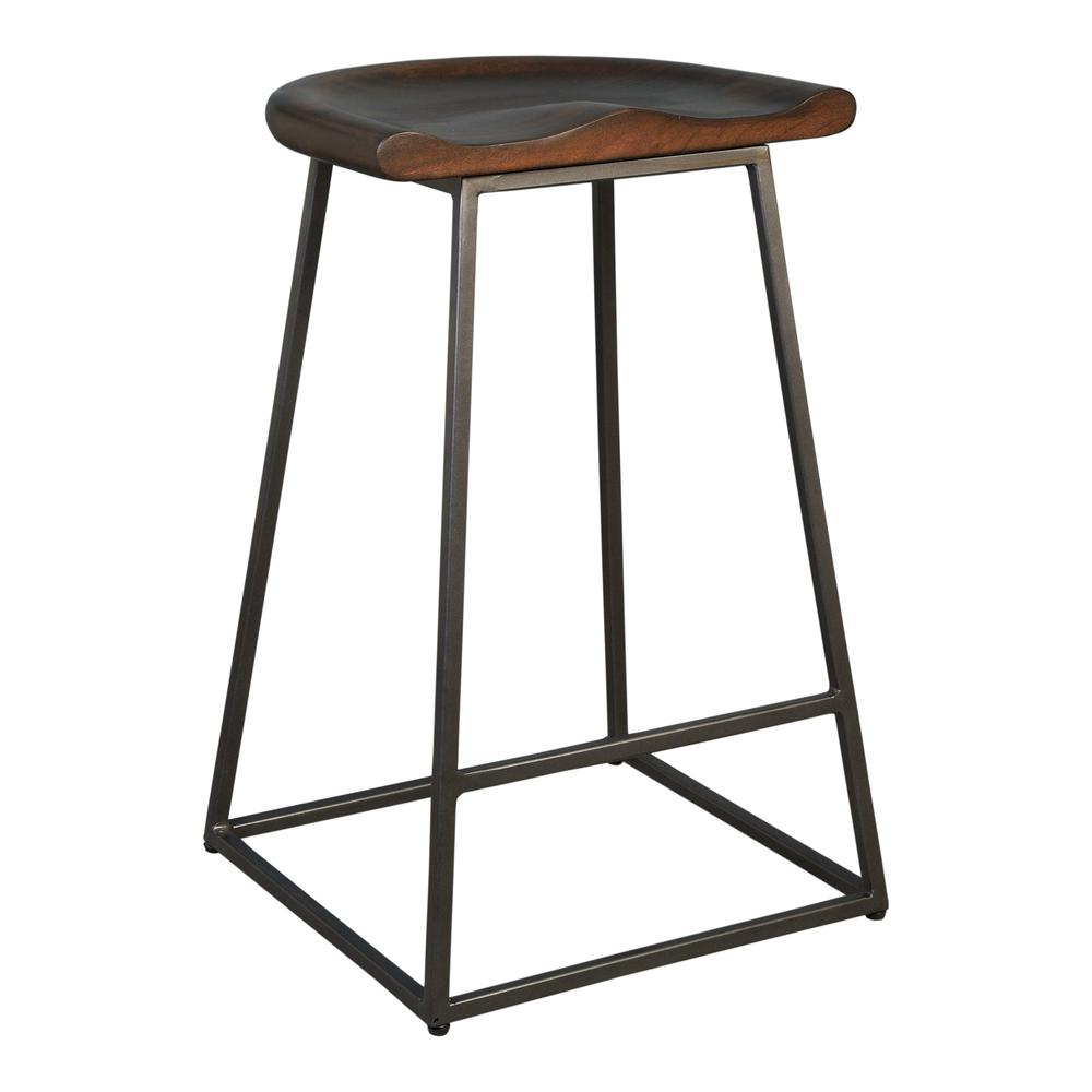 Jackman Counter Stool - Dark Brown Collection (Set of Two), Belen Kox. Picture 1