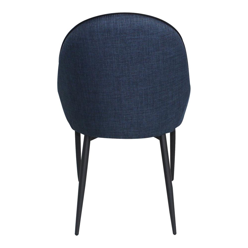 Lapis Dining Chair Dark Blue-Set Of Two. Picture 7