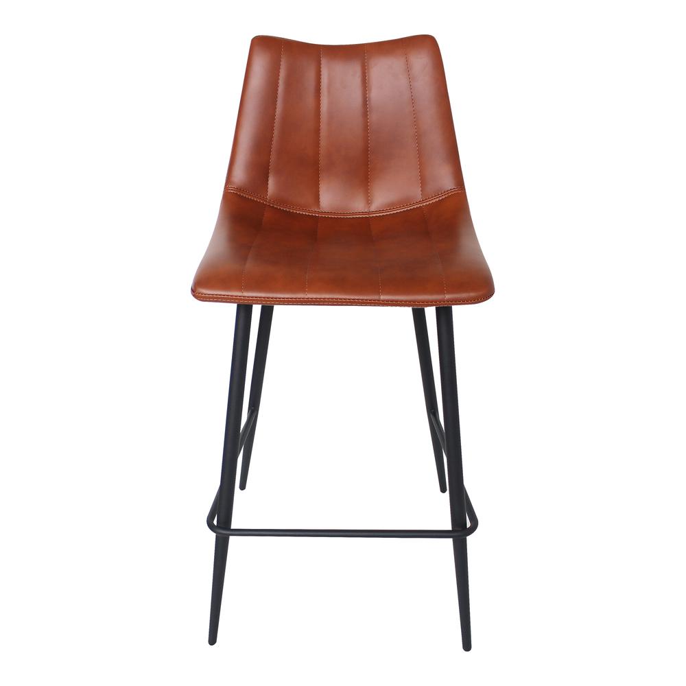 Alibi Counter Stool Brown-Set Of Two. Picture 4