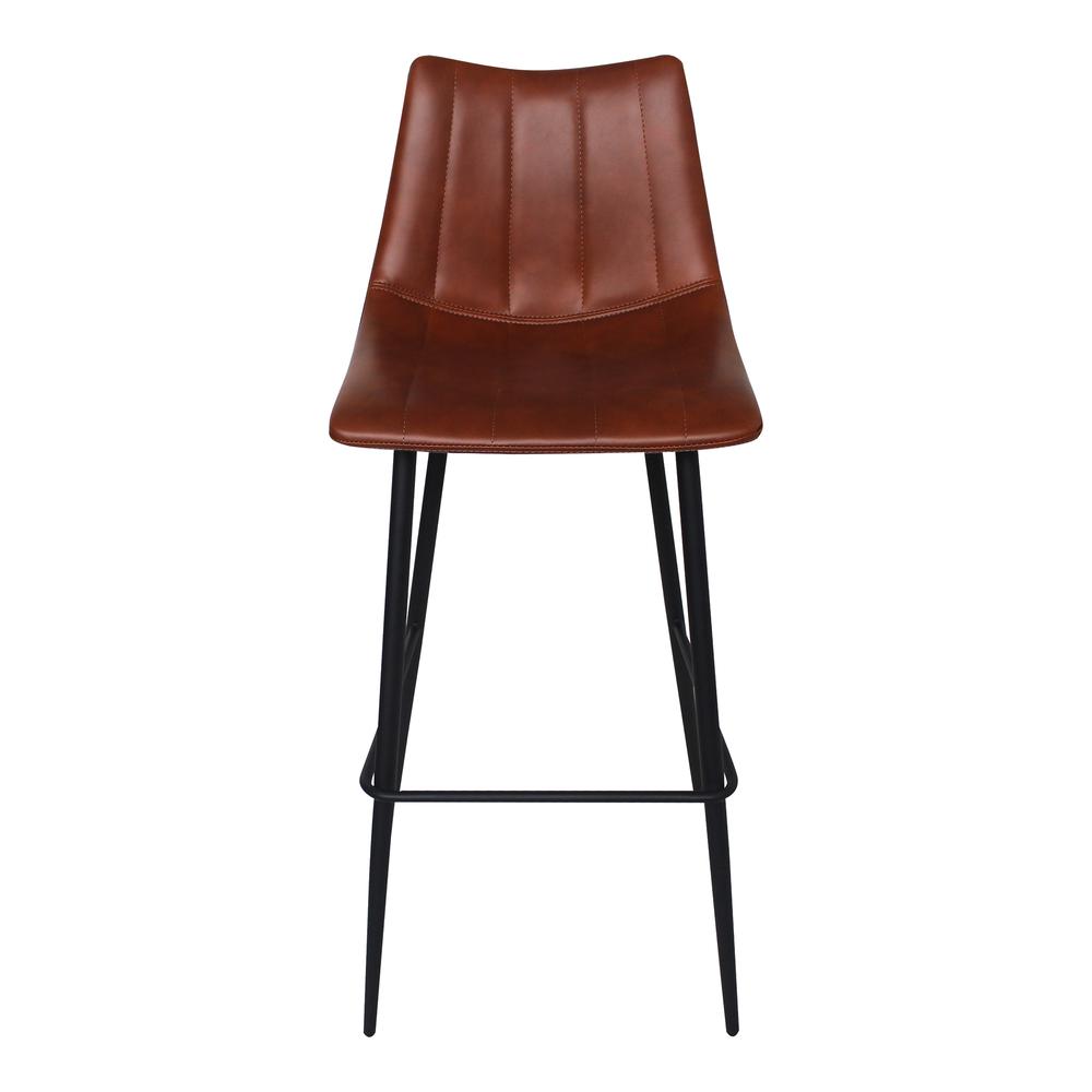 Alibi Barstool Brown-Set Of Two. Picture 4