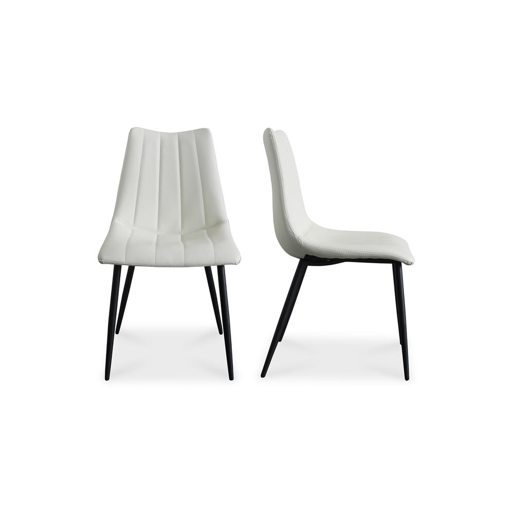 Alibi Dining Chair Ivory-Set Of Two. Picture 1