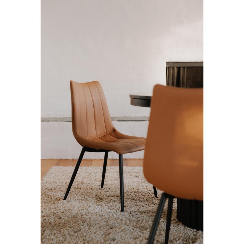 Alibi Dining Chair Tan-Set Of Two. Picture 9