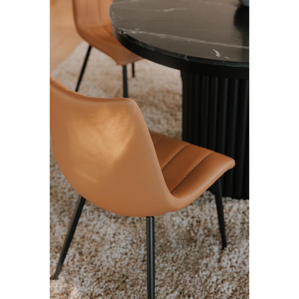 Alibi Dining Chair Tan-Set Of Two. Picture 10