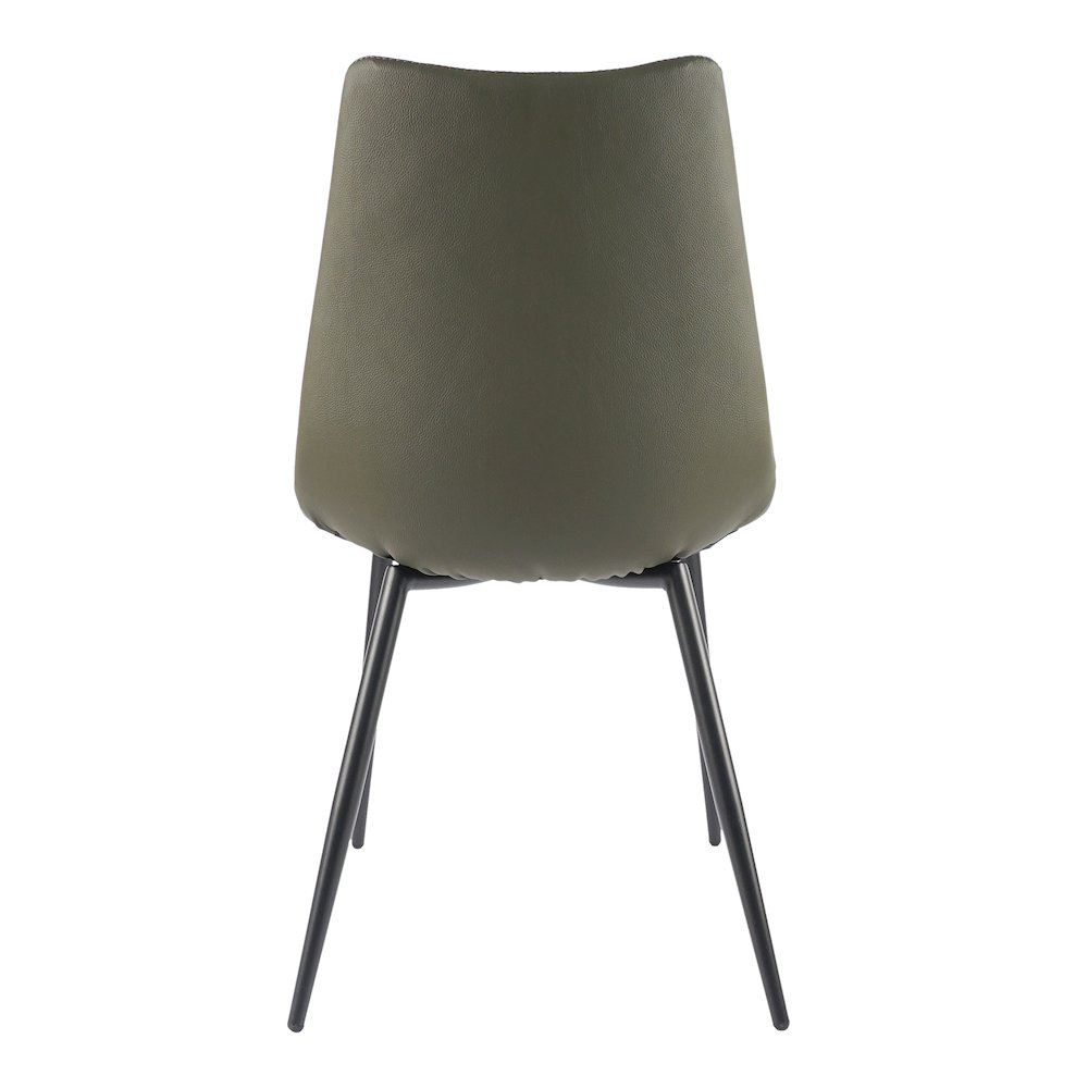 Alibi Dining Chair Dark Green-Set Of Two. Picture 6