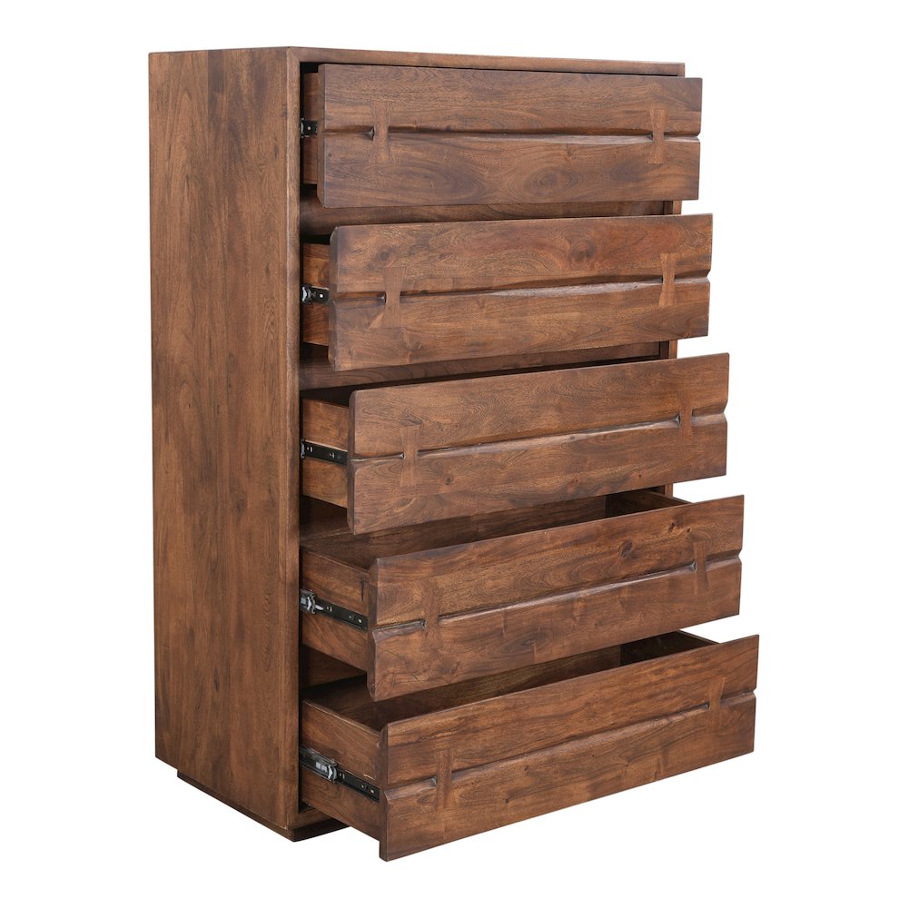 Rustic Acacia Wood Chest - Part of Madagascar Collection, Belen Kox. Picture 3