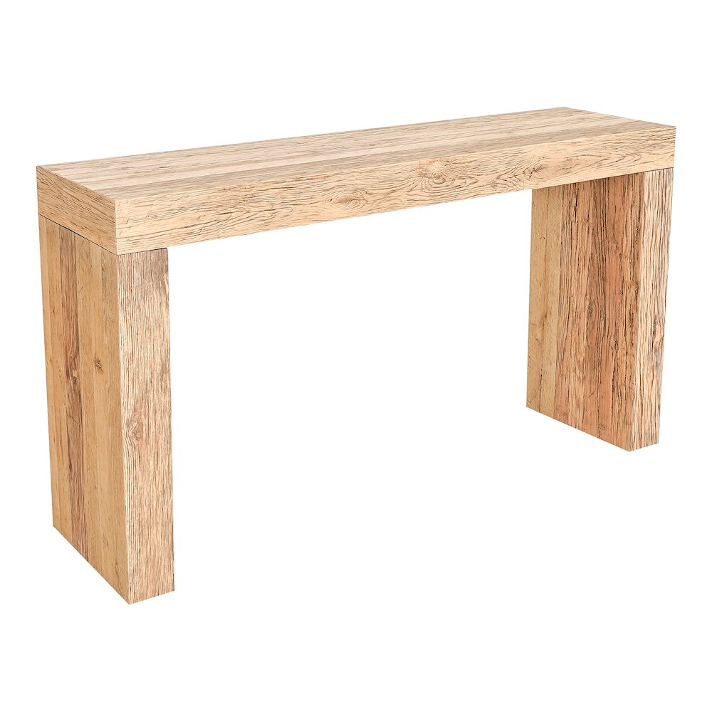 Evander Console Table Aged Oak. Picture 2