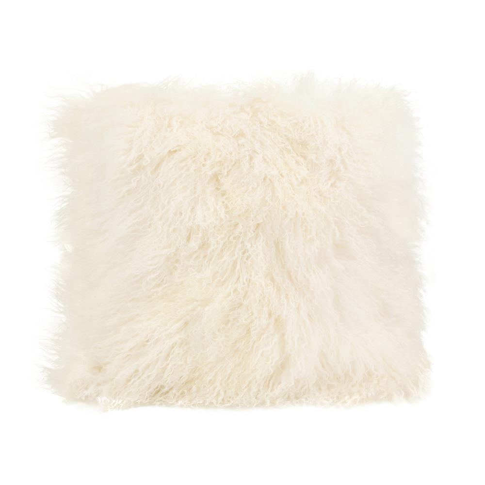 Lamb Fur Pillow Large. Picture 1