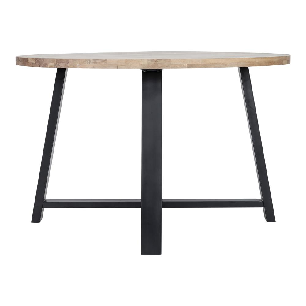 Rugged Oak Round Dining Table, Belen Kox. Picture 1