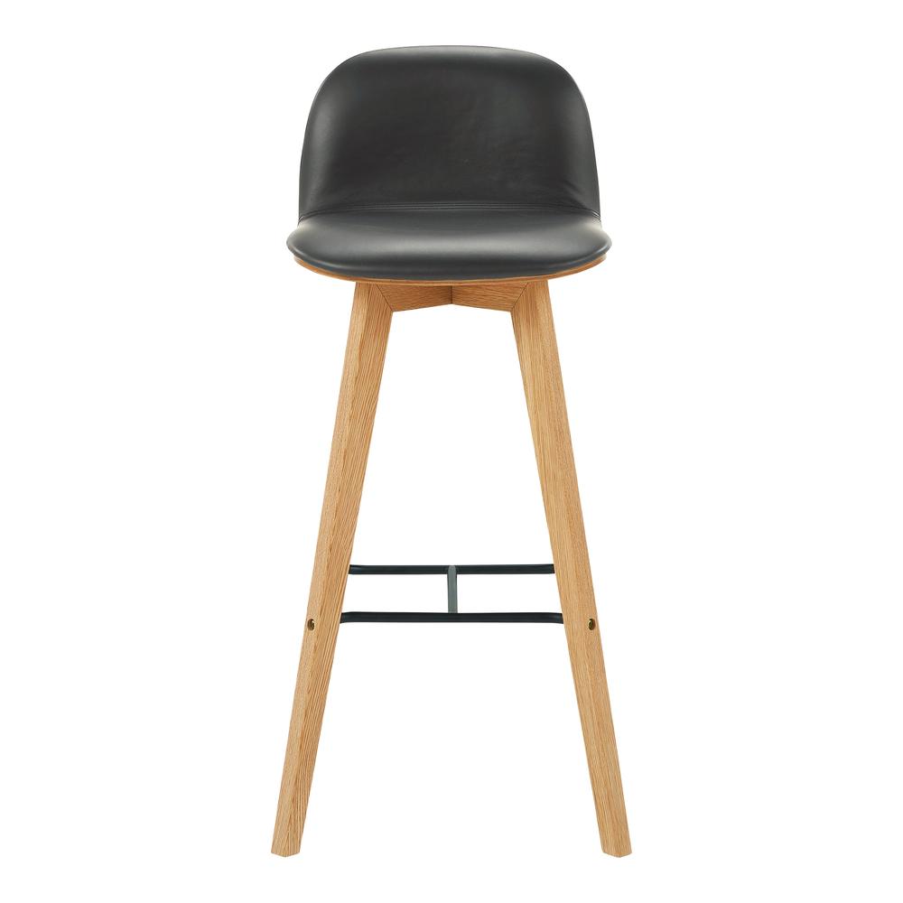 Napoli Leather Bar Stool. Picture 1