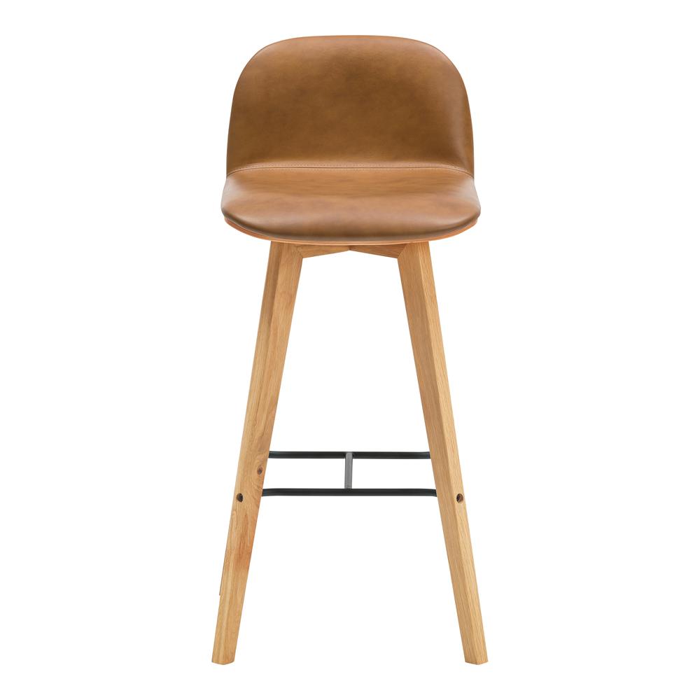 Napoli Leather Bar Stool. Picture 1