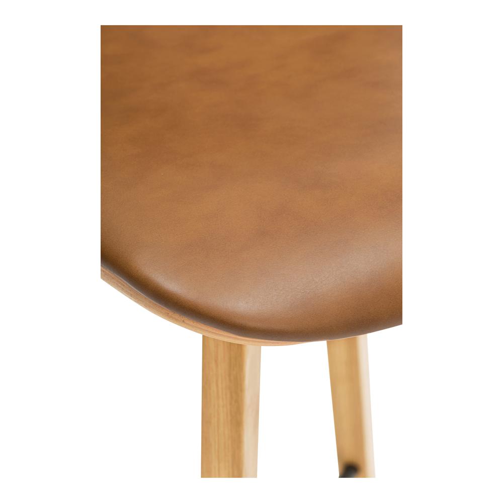 Napoli Leather Bar Stool. Picture 5