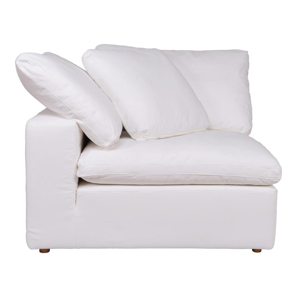 Clay Corner Chair Livesmart Fabric Cream. Picture 3