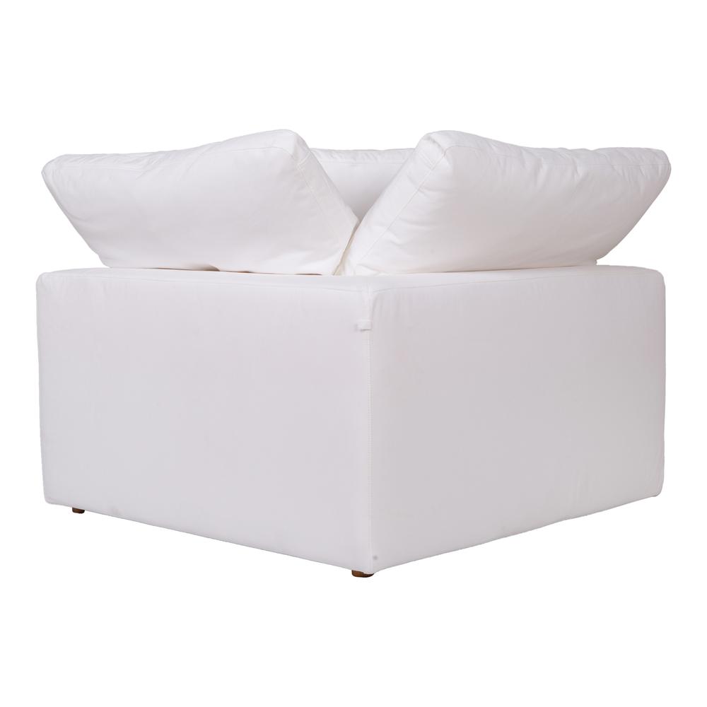 Clay Corner Chair Livesmart Fabric Cream. Picture 4