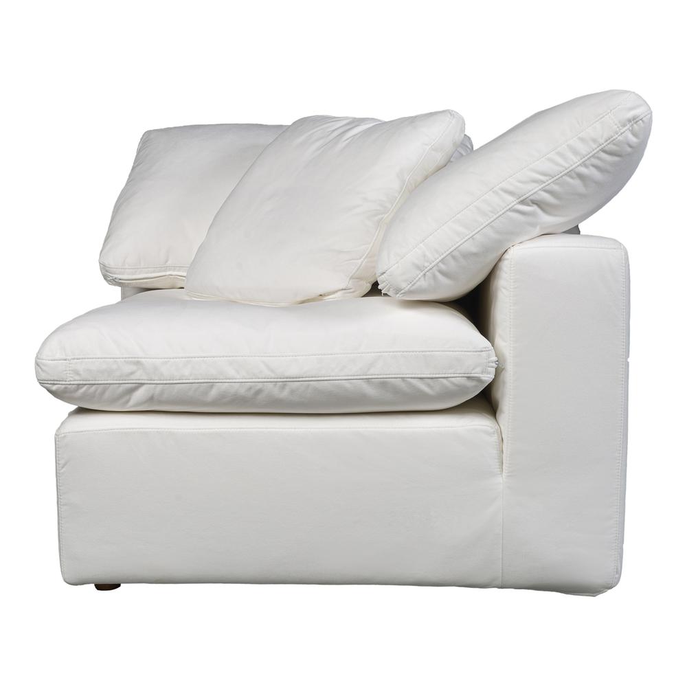 Terra Condo Corner Chair Livesmart Fabric Cream. Picture 2
