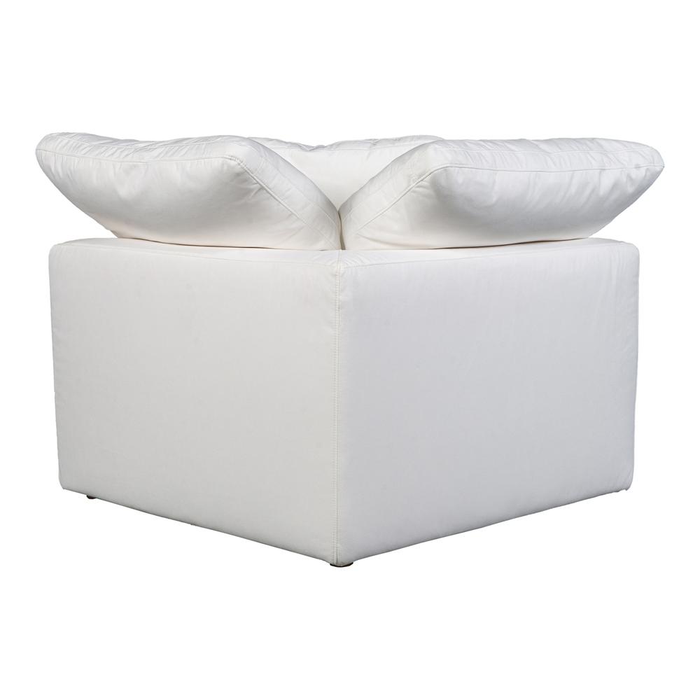 Terra Condo Corner Chair Livesmart Fabric Cream. Picture 3
