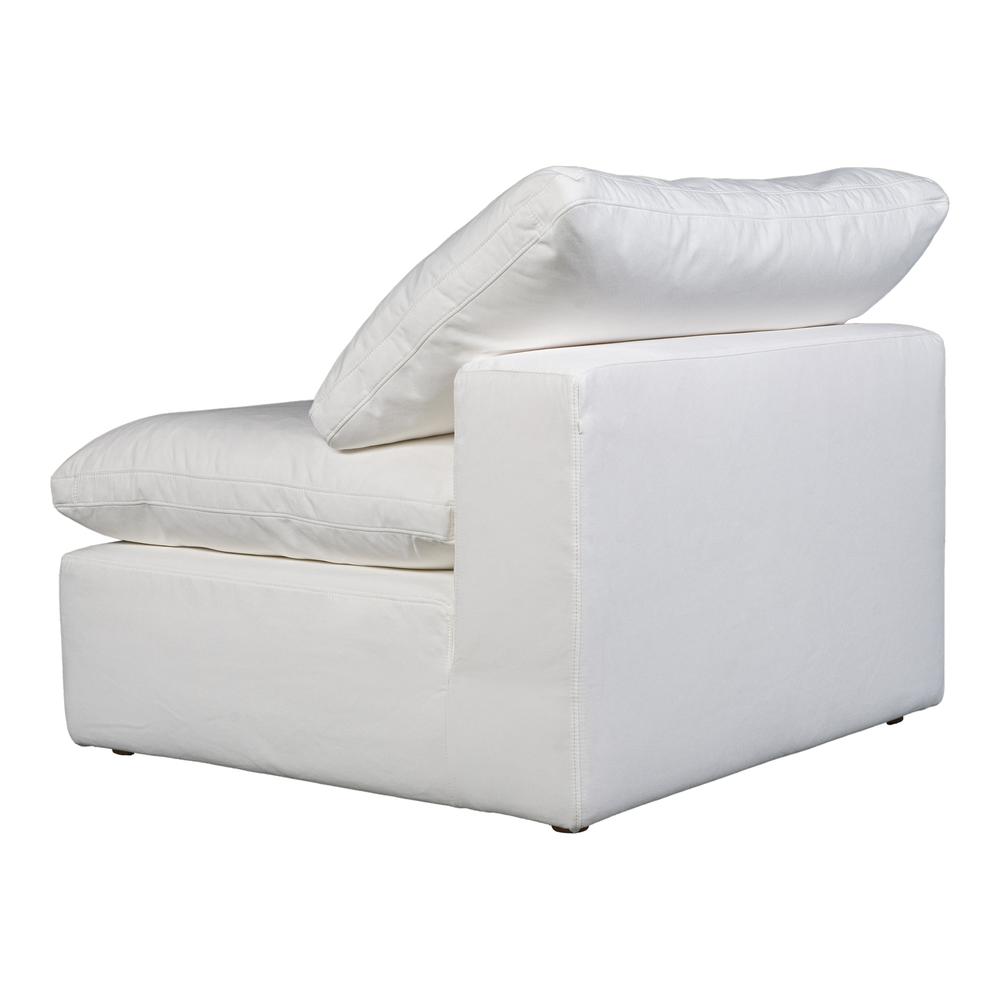 Terra Condo Slipper Chair Livesmart Fabric Cream. Picture 5