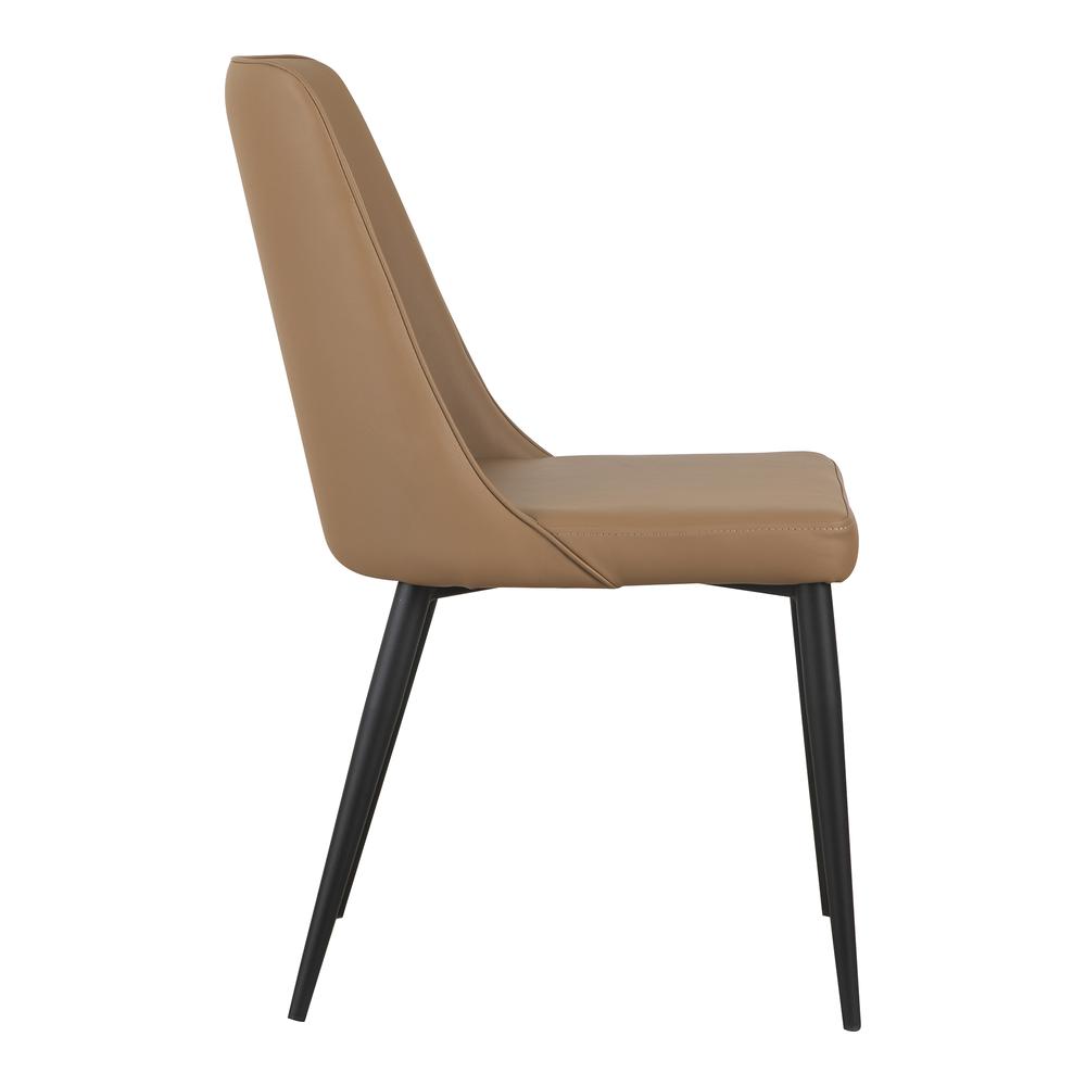 Lula Dining Chair Cool Tan Vegan Leather-M2. Picture 3