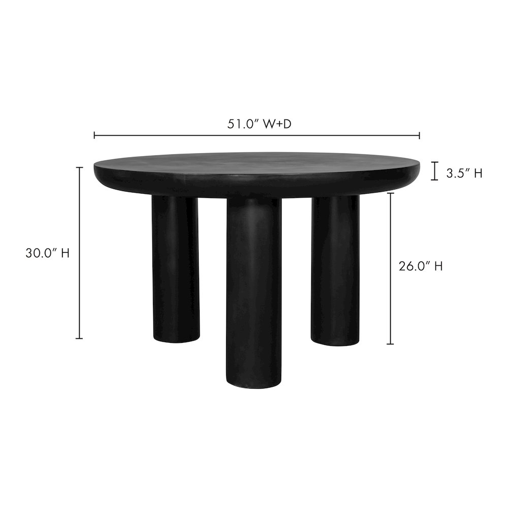 Rocca Round Dining Table. Picture 9