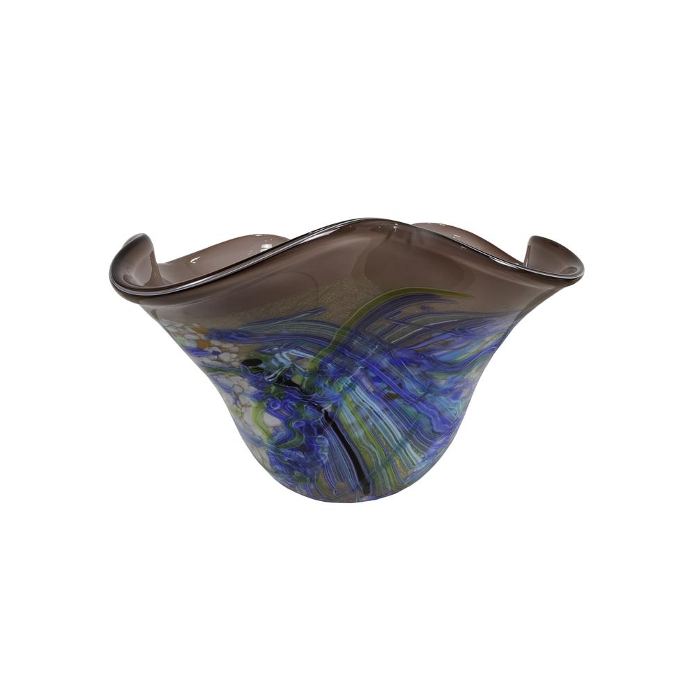 Allesia Hand Blown Art Glass Bowl. The main picture.