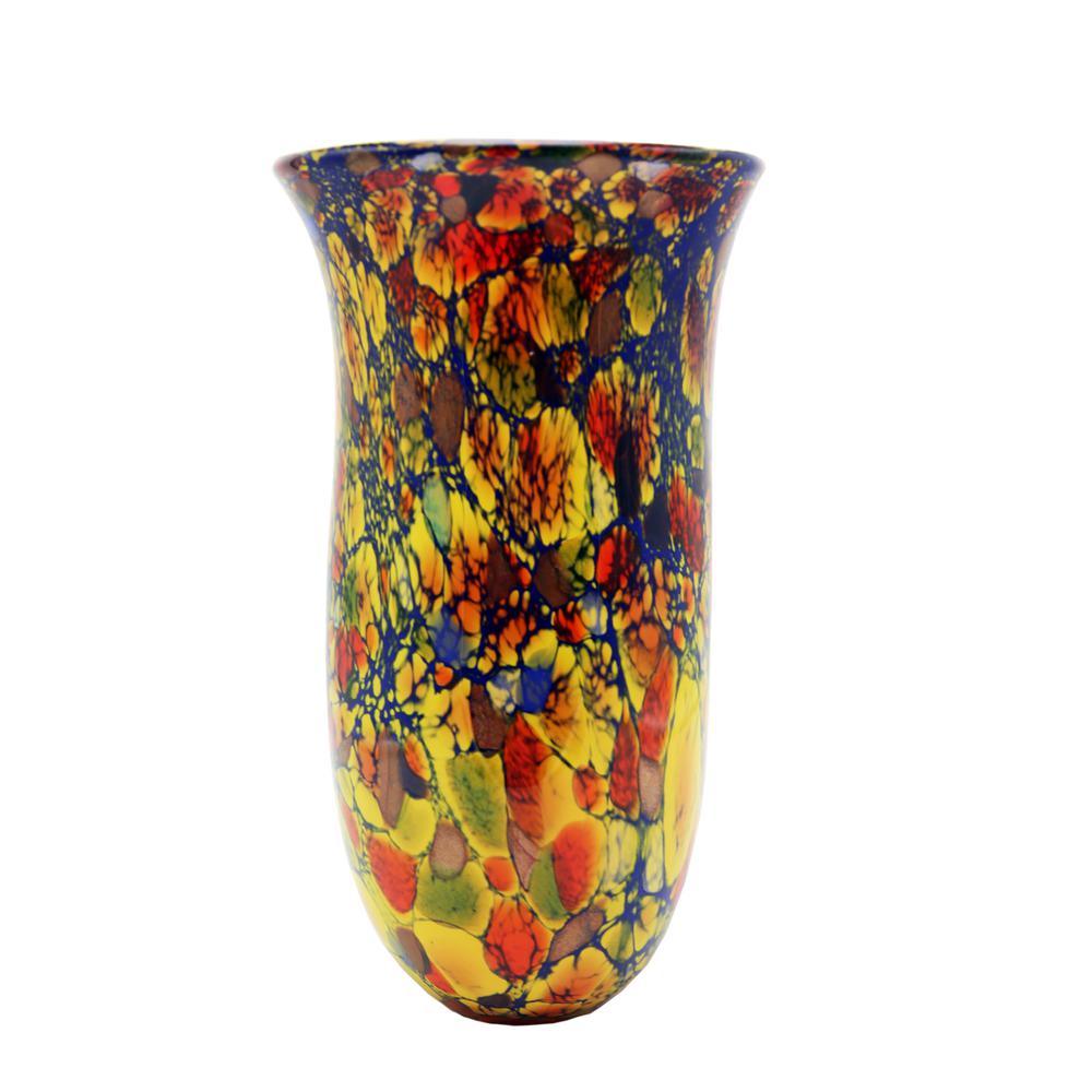 Solana Hand Blown Art Glass Vase. The main picture.