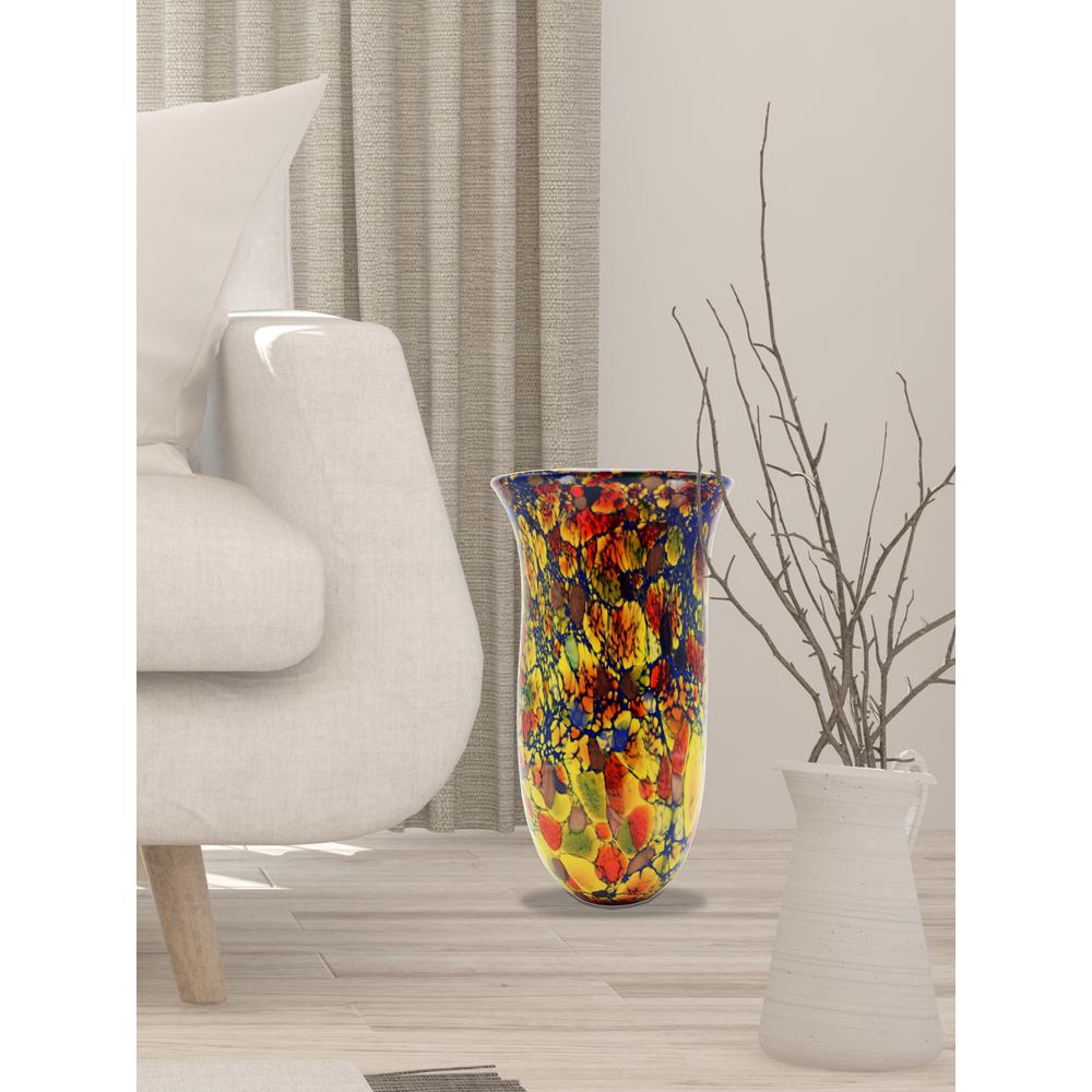 Solana Hand Blown Art Glass Vase. Picture 2
