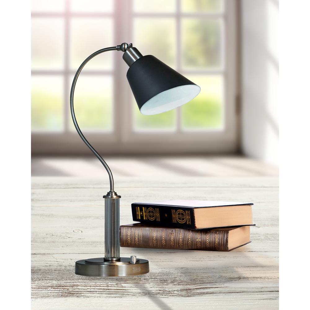 Springdale 22.75"H Multi-Direction LED Desk Lamp With USB Charger. Picture 2
