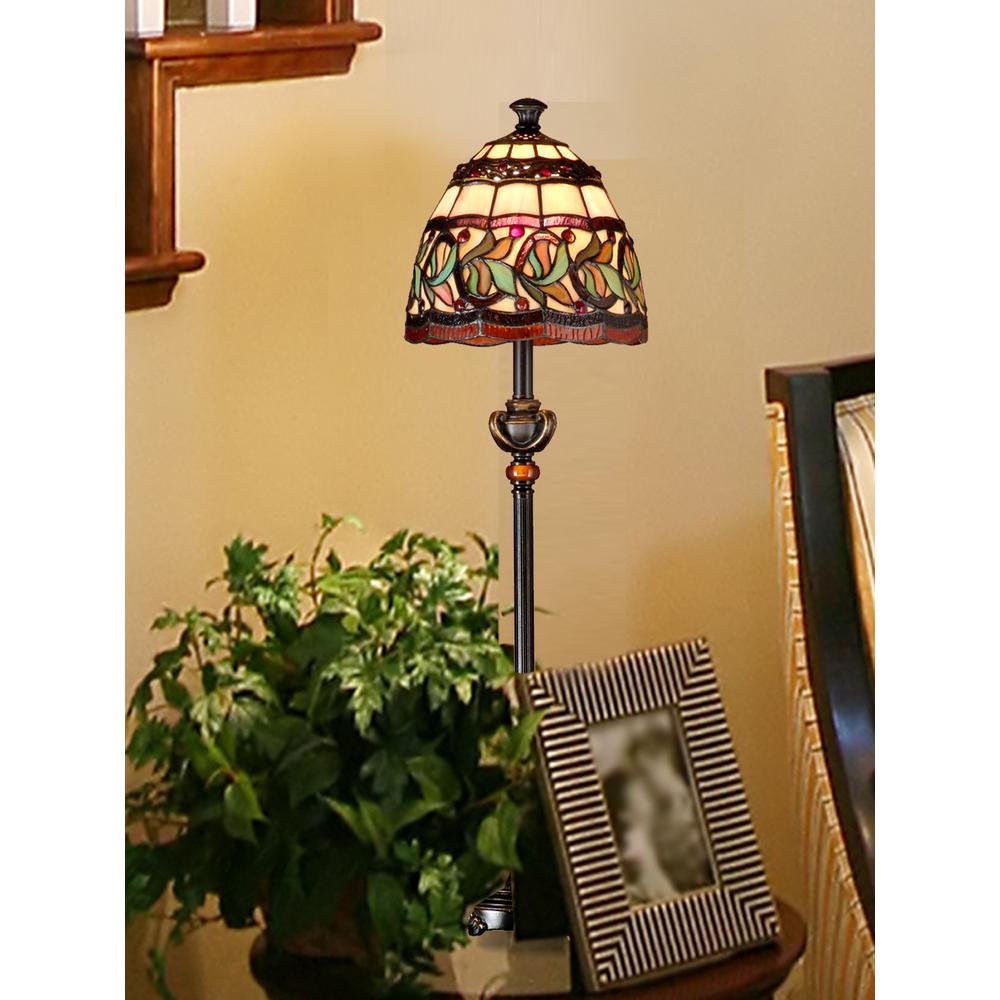Aldridge Tiffany Buffet Lamp. Picture 2