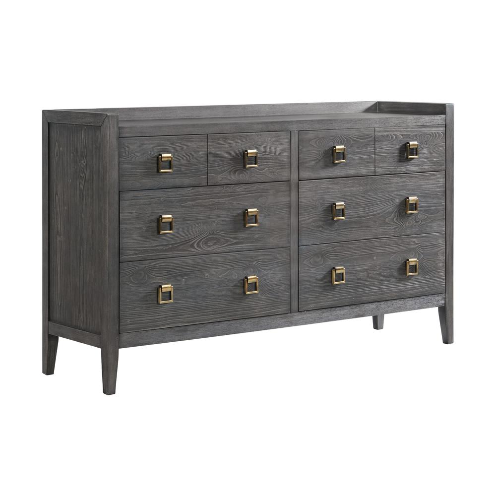 Dresser, 6 Drawer in Brushed Brindle. Picture 1