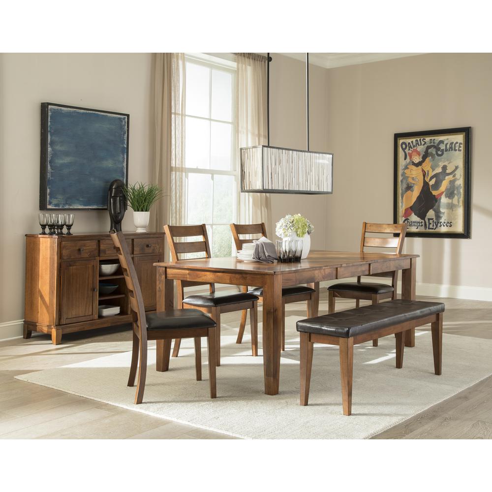 Kona 42 x 60-78 Butterfly Leaf Dining Table. Picture 2